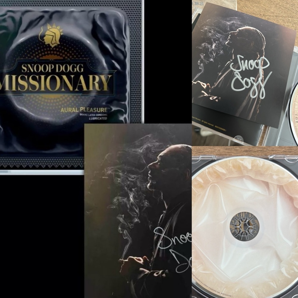Snoop Dogg Missionary CD Autographed Signed Exclusive Art Card